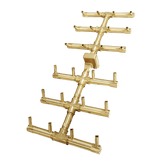 Double Tree-Style Brass Burner - CFBDT240